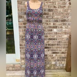 NWOTs Boho Peekaboo Summer Maxi Dress